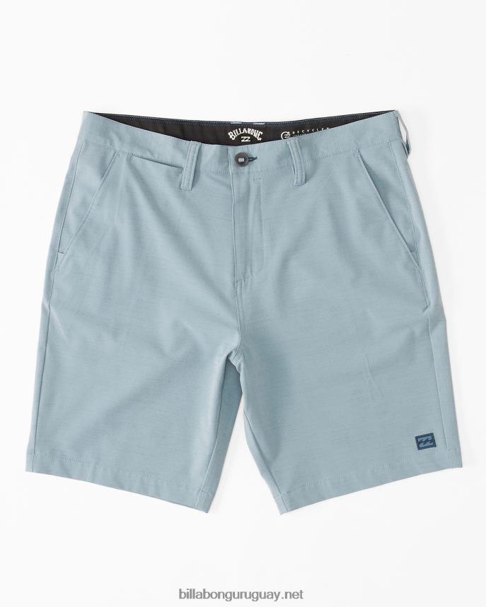shorts crossfire slub sumergibles 19\'\' hombres azul lavado DR6844255 Billabong