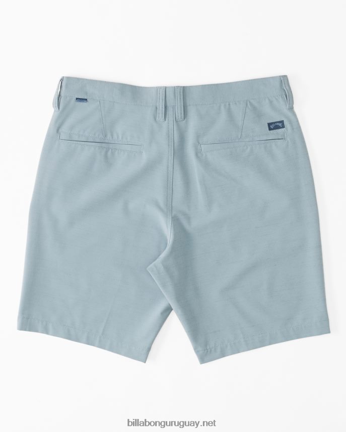 shorts crossfire slub sumergibles 19\'\' hombres azul lavado DR6844255 Billabong