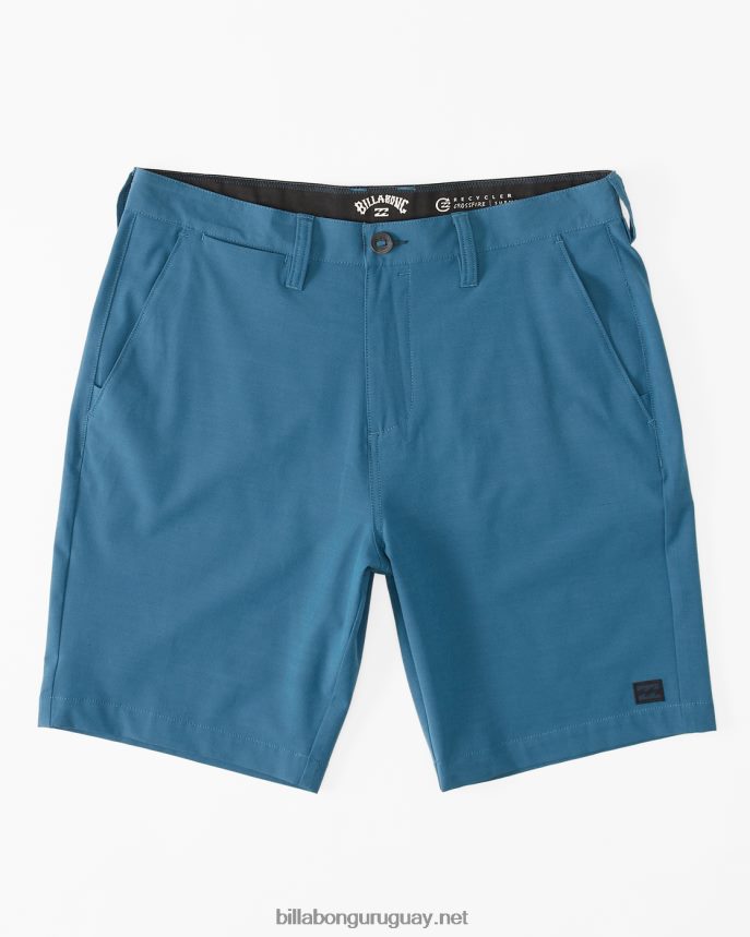shorts crossfire slub sumergibles 19\'\' hombres azul profundo DR6844500 Billabong