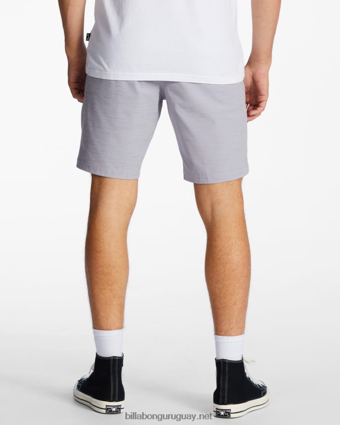 shorts crossfire slub sumergibles 19\'\' hombres gris violeta DR6844252 Billabong