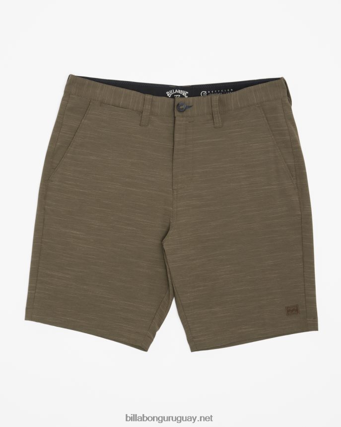 shorts crossfire slub sumergibles 19\'\' hombres ladrar DR6844437 Billabong