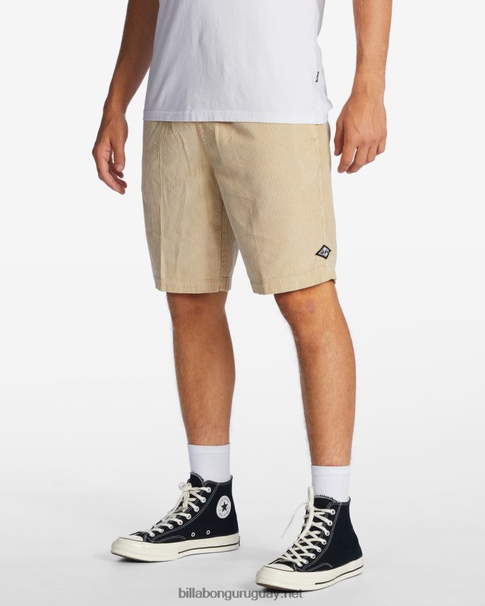 shorts de pana larry 20\'\' hombres chino DR6844586 Billabong