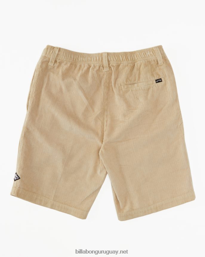 shorts de pana larry 20\'\' hombres chino DR6844586 Billabong