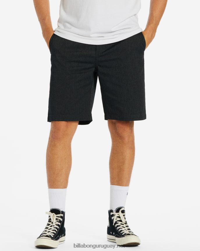 shorts de trabajo carter de 21'' hombres brezo negro DR6844345 Billabong