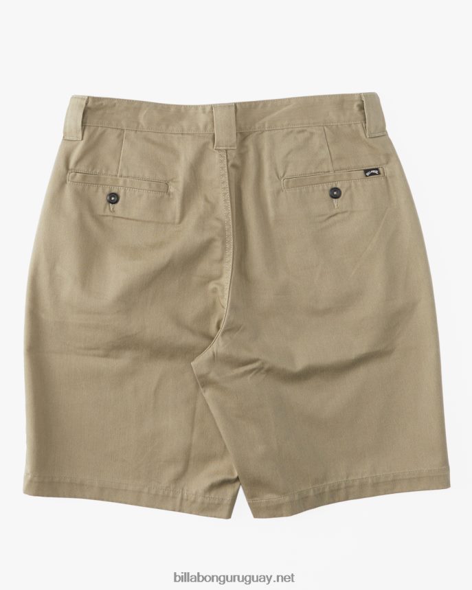 shorts de trabajo carter de 21\'\' hombres caqui DR6844390 Billabong