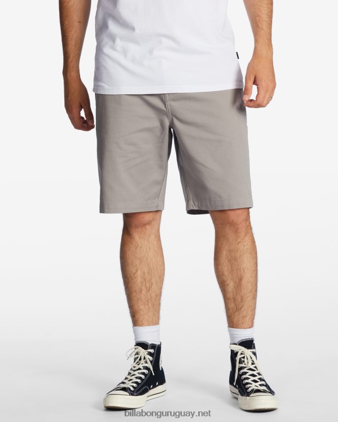 shorts de trabajo carter de 21'' hombres gris DR6844356 Billabong