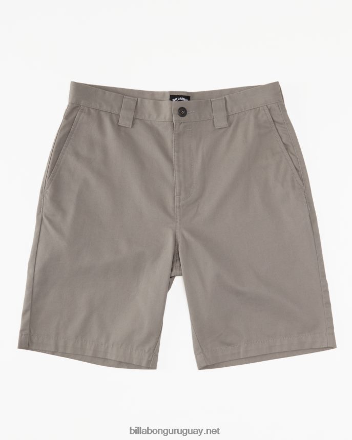 shorts de trabajo carter de 21\'\' hombres gris DR6844356 Billabong