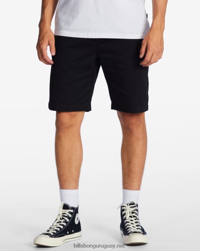shorts de trabajo carter de 21'' hombres negro DR6844440 Billabong