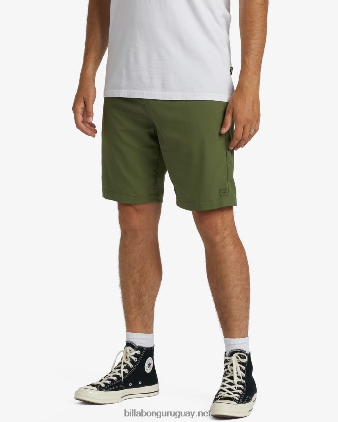 shorts de viaje a/div surftrek 20\'\' hombres alpino DR6844365 Billabong