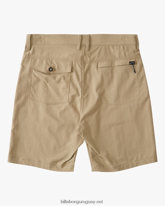 shorts de viaje a/div surftrek 20\'\' hombres grava DR6844234 Billabong