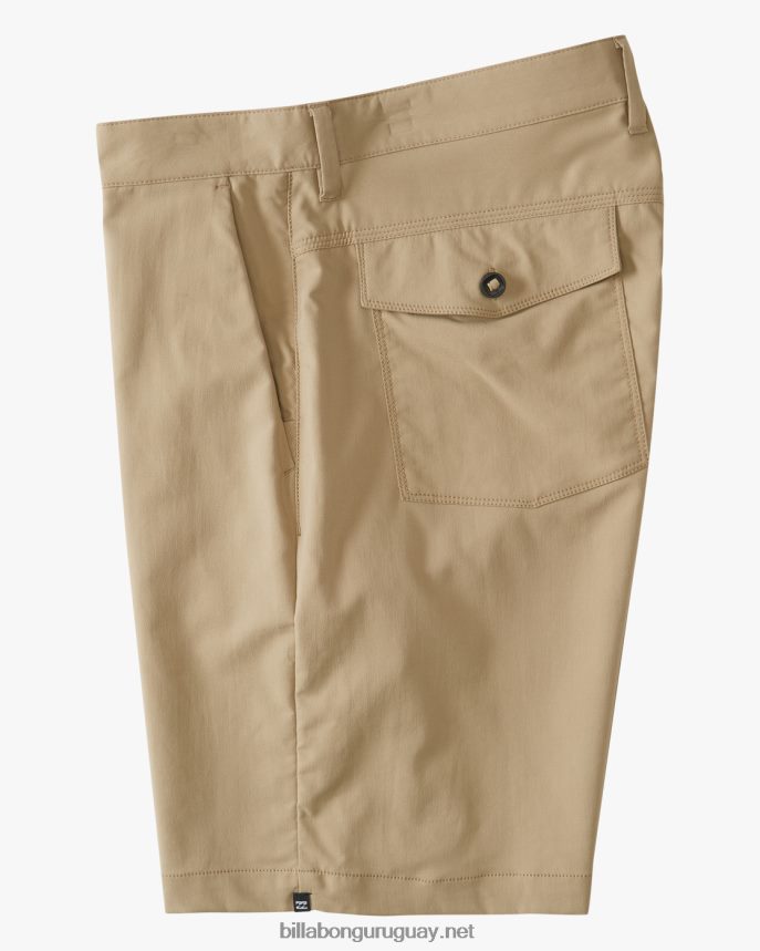 shorts de viaje a/div surftrek 20\'\' hombres grava DR6844234 Billabong