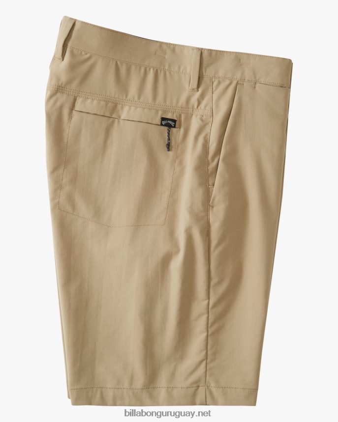 shorts de viaje a/div surftrek 20\'\' hombres grava DR6844234 Billabong