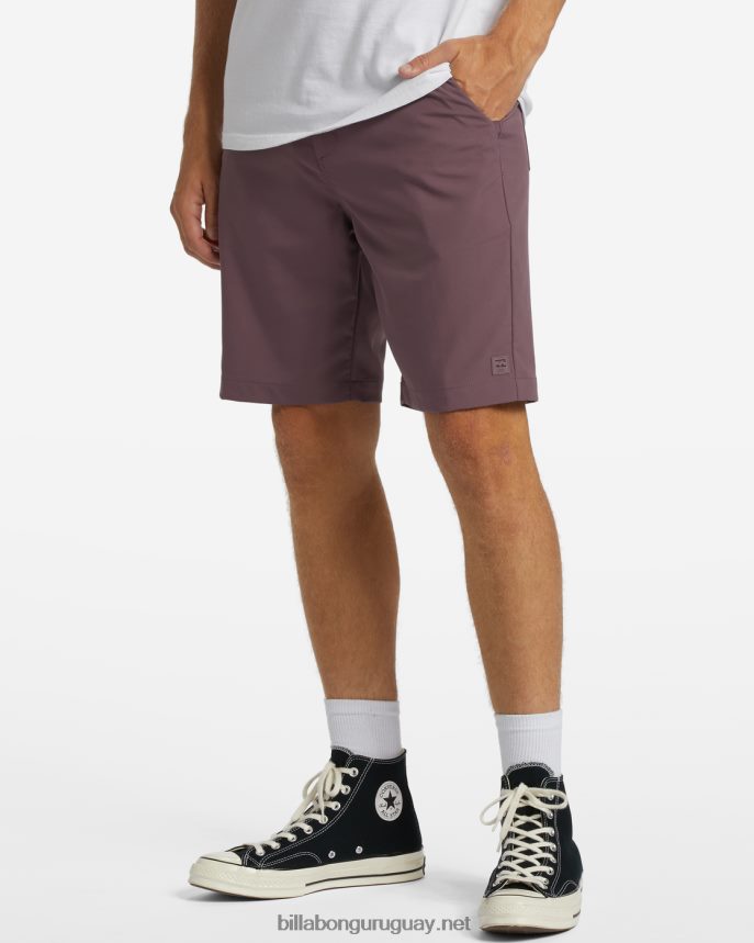 shorts de viaje a/div surftrek 20\'\' hombres higo DR6844377 Billabong