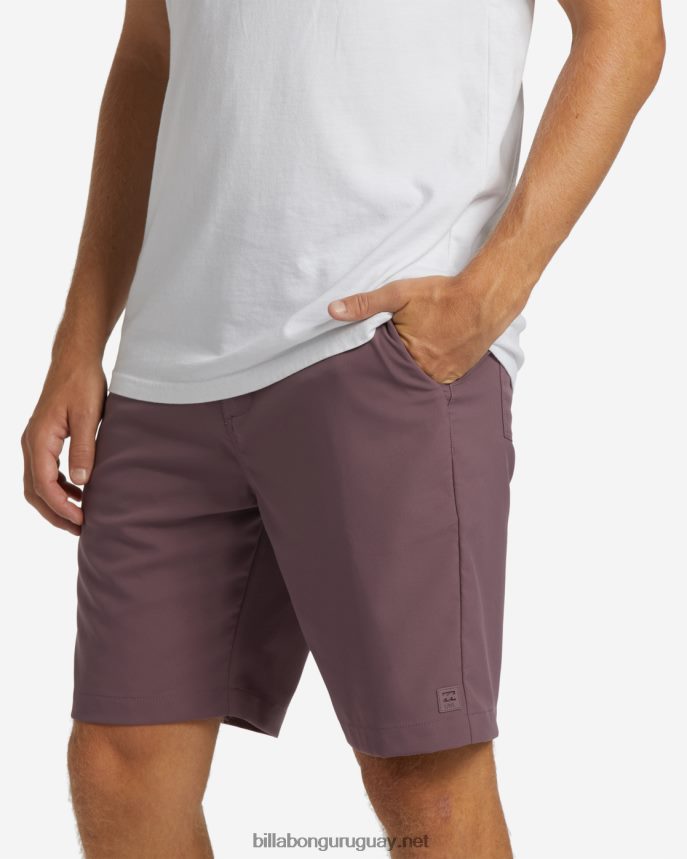 shorts de viaje a/div surftrek 20\'\' hombres higo DR6844377 Billabong
