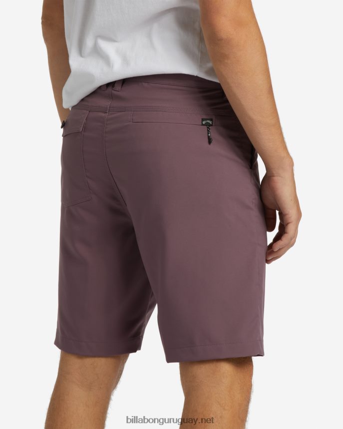 shorts de viaje a/div surftrek 20\'\' hombres higo DR6844377 Billabong