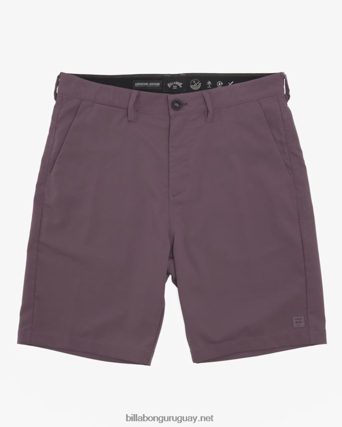 shorts de viaje a/div surftrek 20\'\' hombres higo DR6844377 Billabong