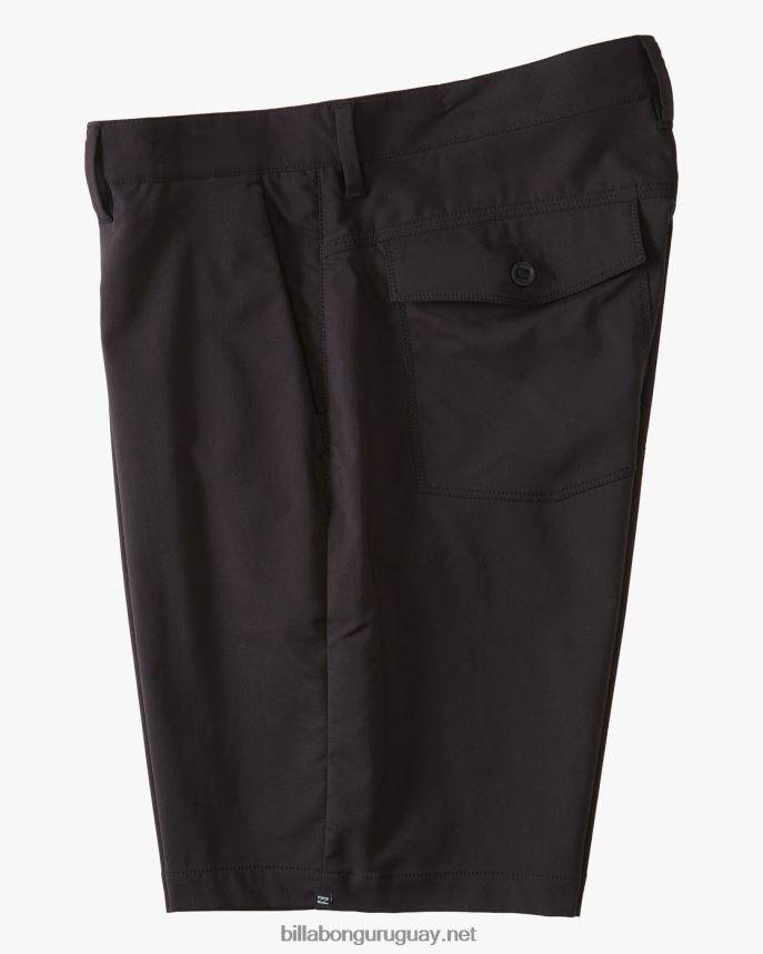 shorts de viaje a/div surftrek 20\'\' hombres negro DR6844227 Billabong