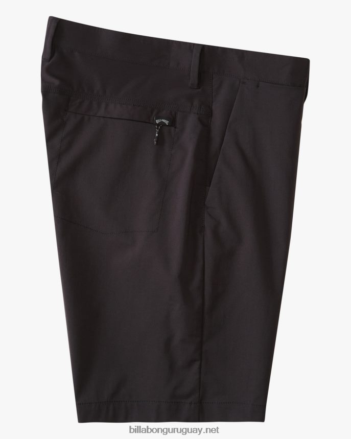 shorts de viaje a/div surftrek 20\'\' hombres negro DR6844227 Billabong