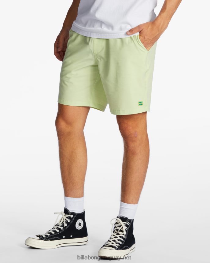 shorts sumergibles con cintura elástica crossfire 18\'\' hombres agrios DR6844639 Billabong