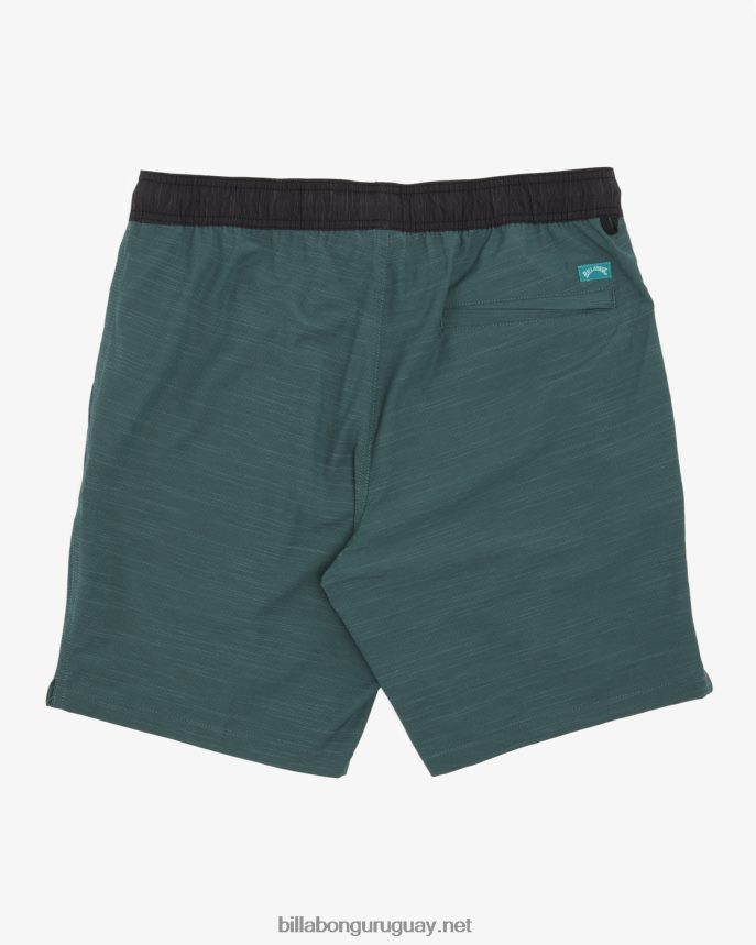 shorts sumergibles con cintura elástica crossfire 18\'\' hombres ciprés DR6844309 Billabong