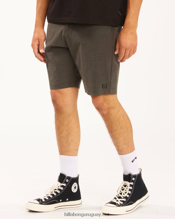 shorts sumergibles crossfire mid 19\'\' hombres asfalto DR6844272 Billabong