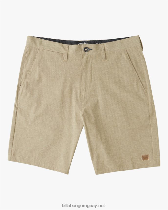 shorts sumergibles crossfire mid 19\'\' hombres caqui DR6844273 Billabong