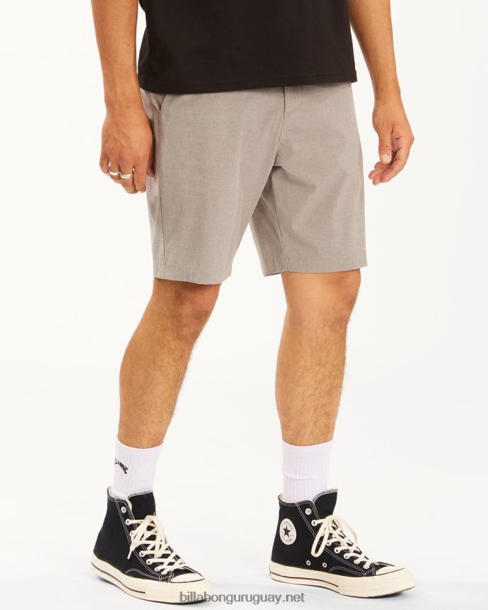 shorts sumergibles crossfire mid 19\'\' hombres gris DR6844276 Billabong