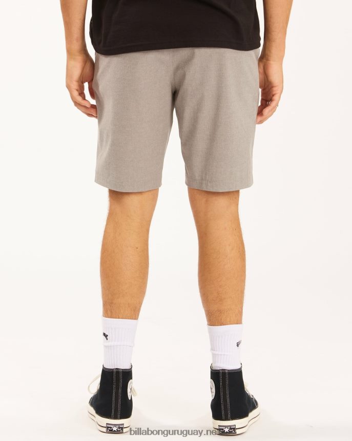 shorts sumergibles crossfire mid 19\'\' hombres gris DR6844276 Billabong