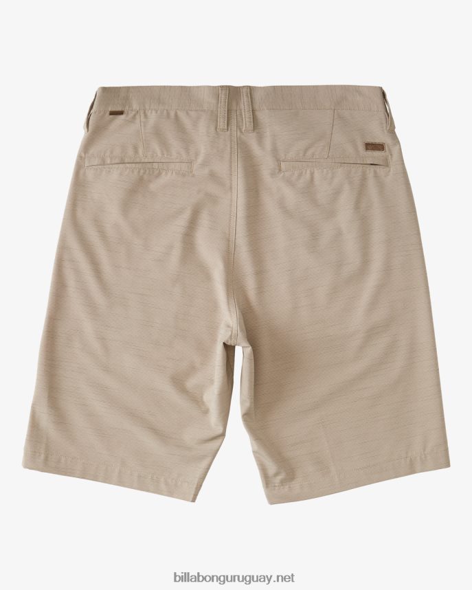 shorts sumergibles crossfire slub 21\'\' hombres caqui claro DR6844247 Billabong