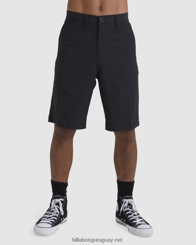 shorts sumergibles crossfire slub 21'' hombres negro DR6844249 Billabong