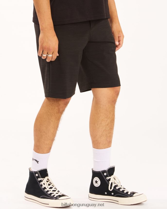 shorts sumergibles crossfire slub 21\'\' hombres negro DR6844249 Billabong