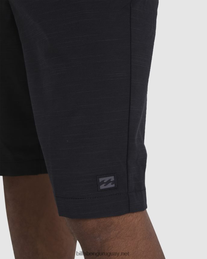 shorts sumergibles crossfire slub 21\'\' hombres negro DR6844249 Billabong
