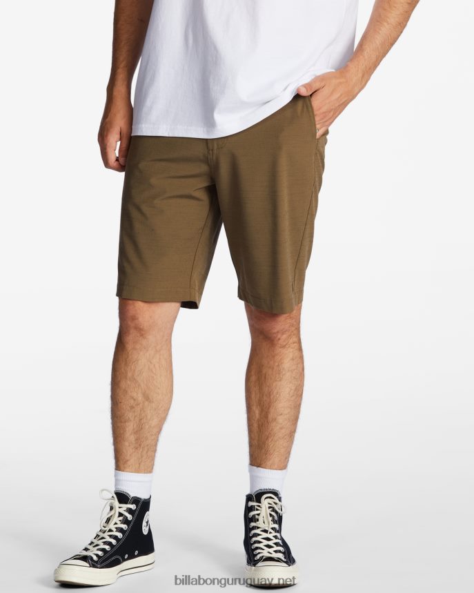 shorts sumergibles crossfire slub 21'' hombres tierra DR6844505 Billabong