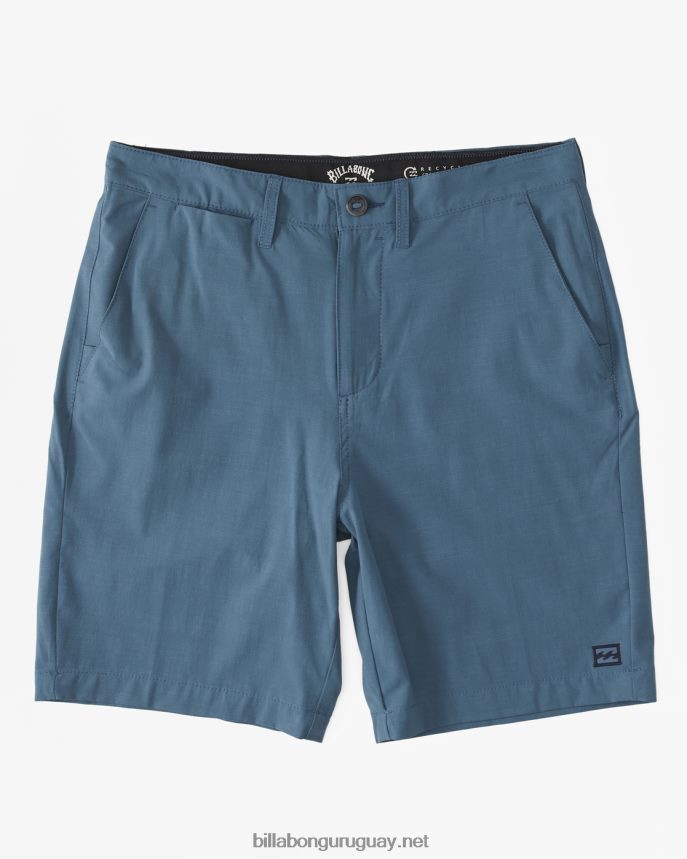 shorts sumergibles crossfire solid 20\'\' hombres Laguna Azul DR6844547 Billabong