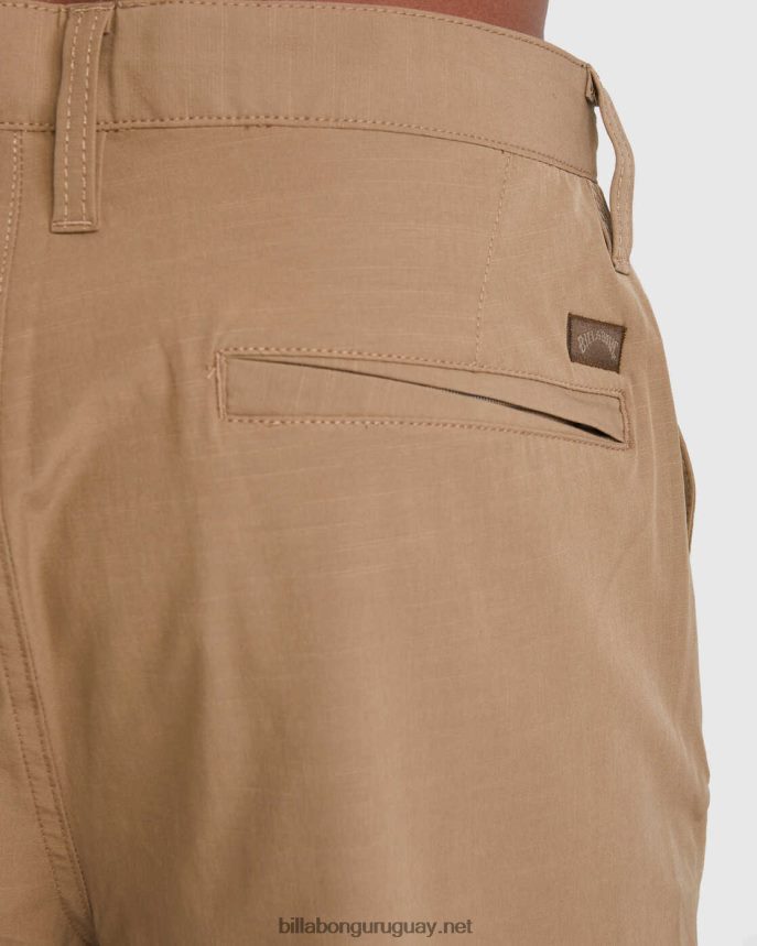 shorts sumergibles crossfire solid 20\'\' hombres grava DR6844281 Billabong