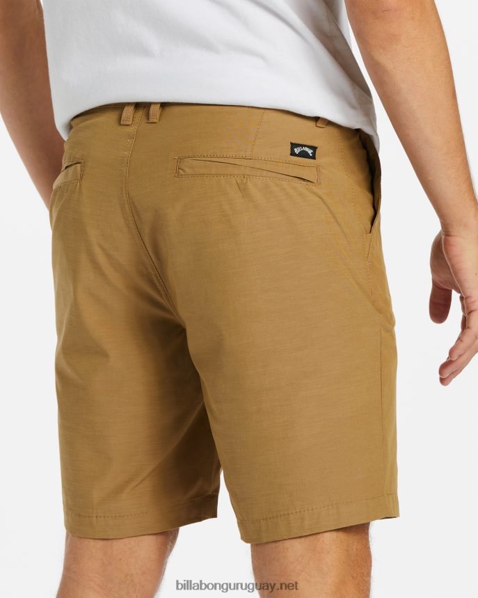 shorts sumergibles crossfire solid 20\'\' hombres grava DR6844281 Billabong
