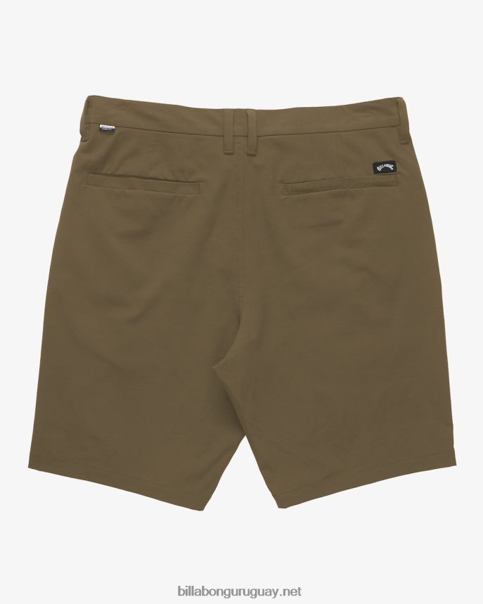 shorts sumergibles crossfire solid 20\'\' hombres grava DR6844281 Billabong
