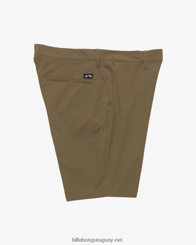 shorts sumergibles crossfire solid 20\'\' hombres grava DR6844281 Billabong