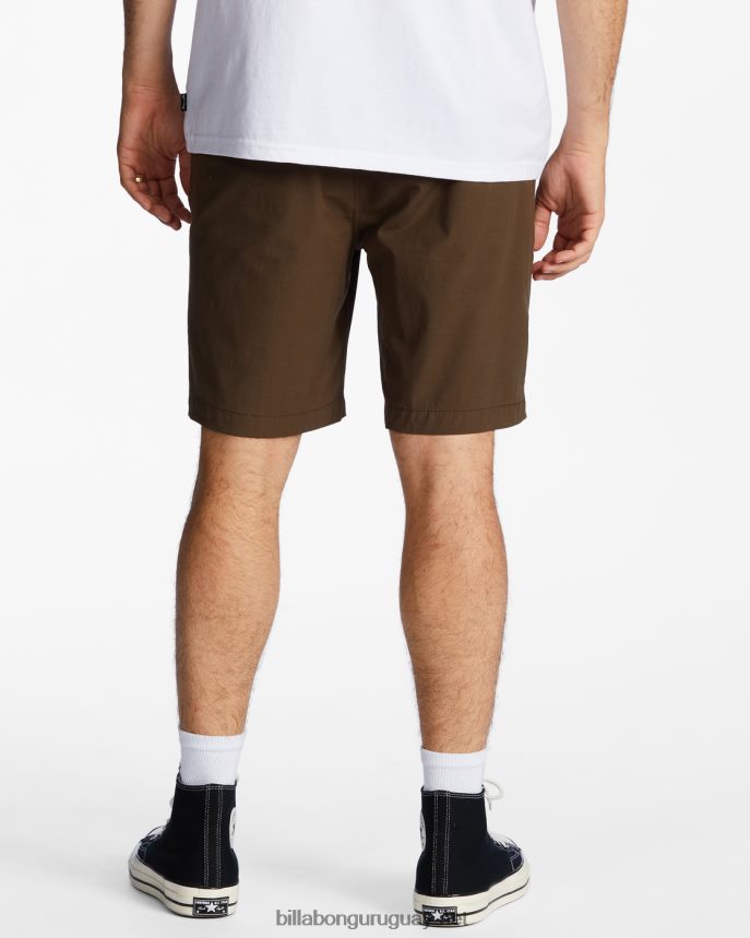 shorts sumergibles crossfire solid 20\'\' hombres marron oscuro DR6844535 Billabong