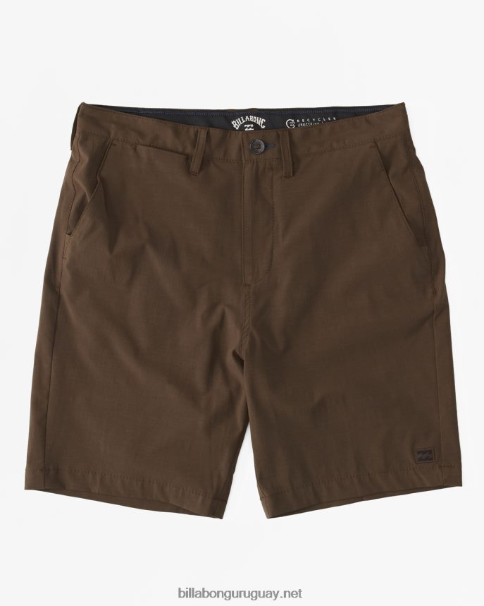 shorts sumergibles crossfire solid 20\'\' hombres marron oscuro DR6844535 Billabong