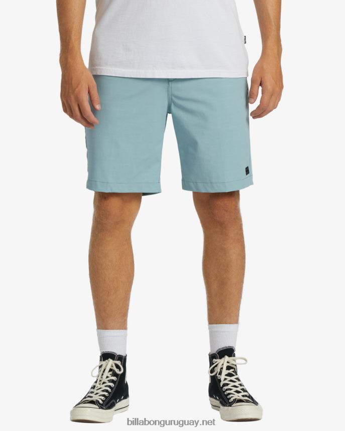 shorts sumergibles crossfire solid 20'' hombres nube azul DR6844381 Billabong