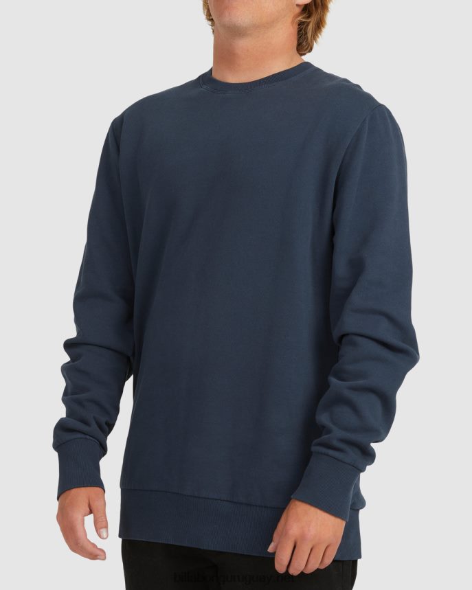 sudadera con cuello redondo sobreteñida hombres Armada DR6844561 Billabong