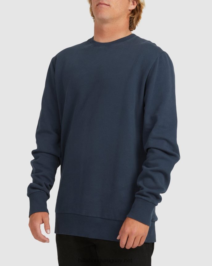 sudadera con cuello redondo sobreteñida hombres Armada DR6844561 Billabong