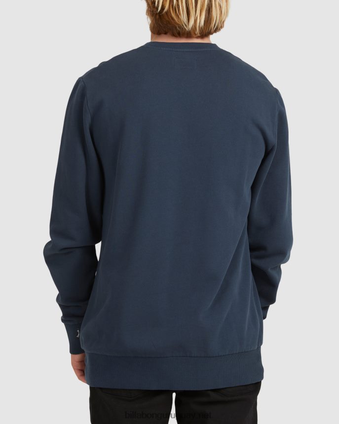 sudadera con cuello redondo sobreteñida hombres Armada DR6844561 Billabong