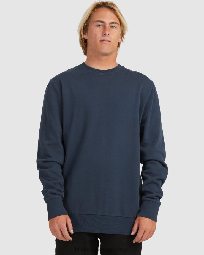 sudadera con cuello redondo sobreteñida hombres Armada DR6844561 Billabong