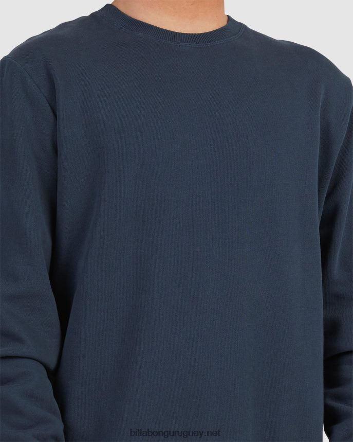 sudadera con cuello redondo sobreteñida hombres Armada DR6844561 Billabong
