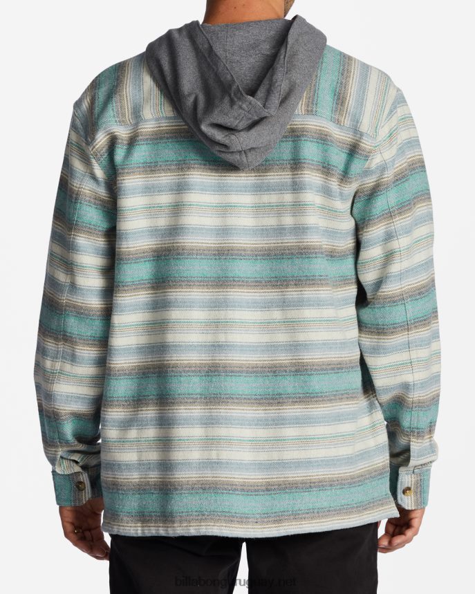 camisa de franela con capucha baja hombres piedra DR6844533 Billabong
