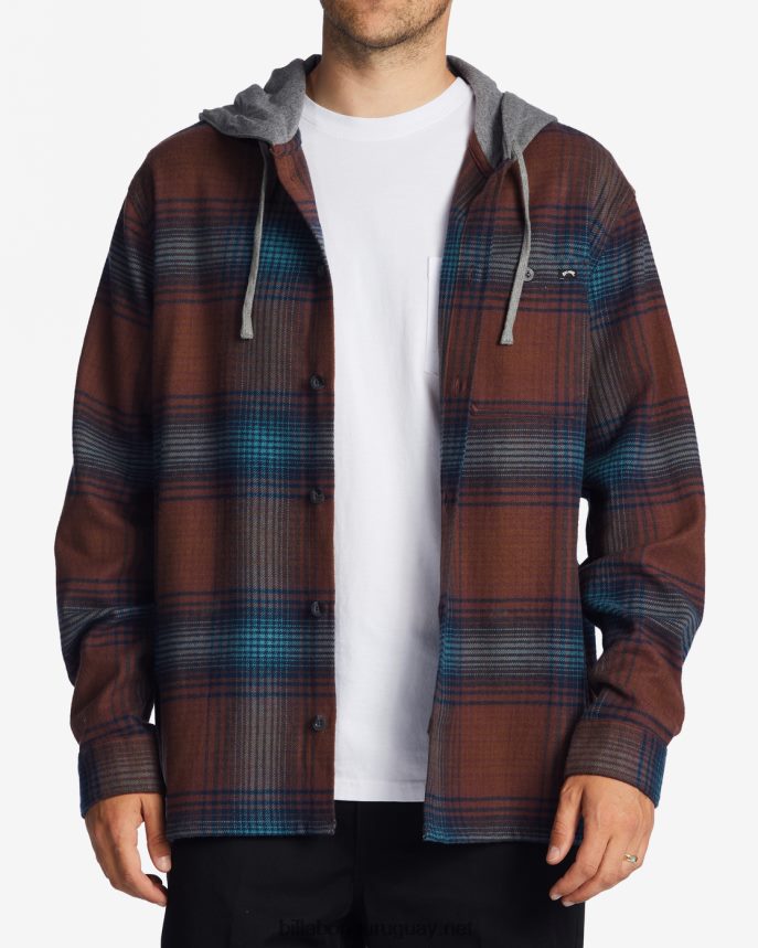 camisa de franela con capucha baja hombres puerto DR6844618 Billabong