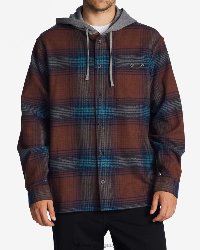 camisa de franela con capucha baja hombres puerto DR6844618 Billabong