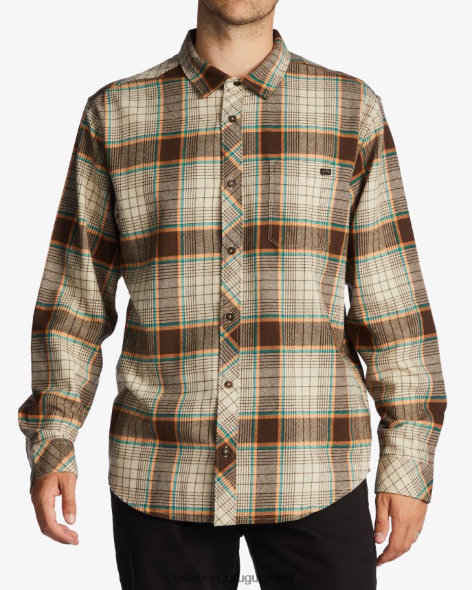 camisa de franela de la costa hombres chino DR6844628 Billabong